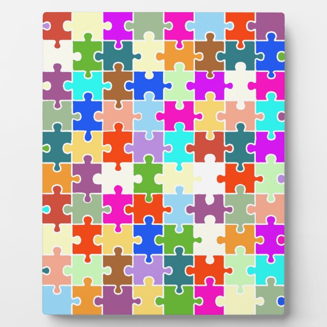 Placa Expositora Rompecabezas divertidos (Frente)