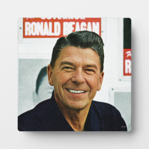 Placa Expositora Ronald Reagan