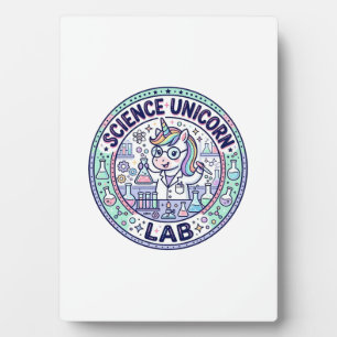 Placa Expositora Ropa de Apparel lista para POD Unicorn Science Uni