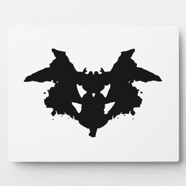 Placa Expositora Rorschach Inkblot (Frente)