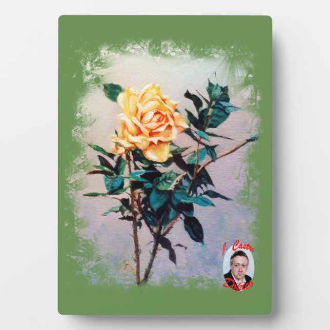 Placa Expositora Rosa/Rose (Frente)