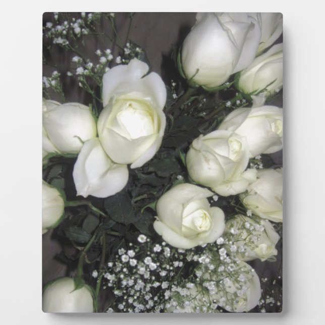 PLACA EXPOSITORA ROSAS BLANCAS (Frente)