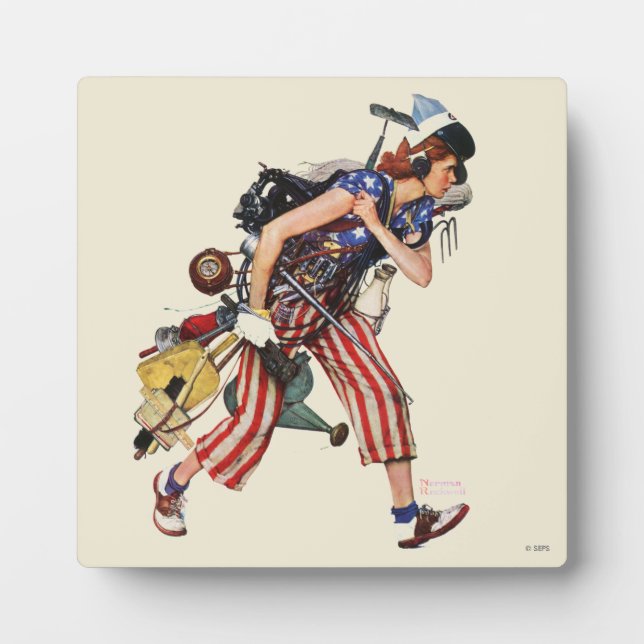 Placa Expositora Rosie al rescate (Frente)