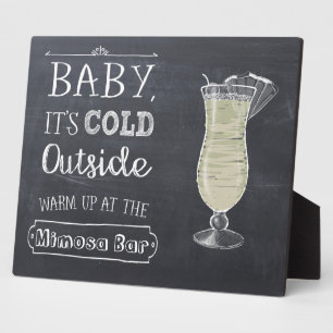 Placa Expositora Rótulo Bar Mimosa