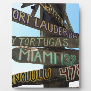 Placa Expositora Rótulos occidentales clave