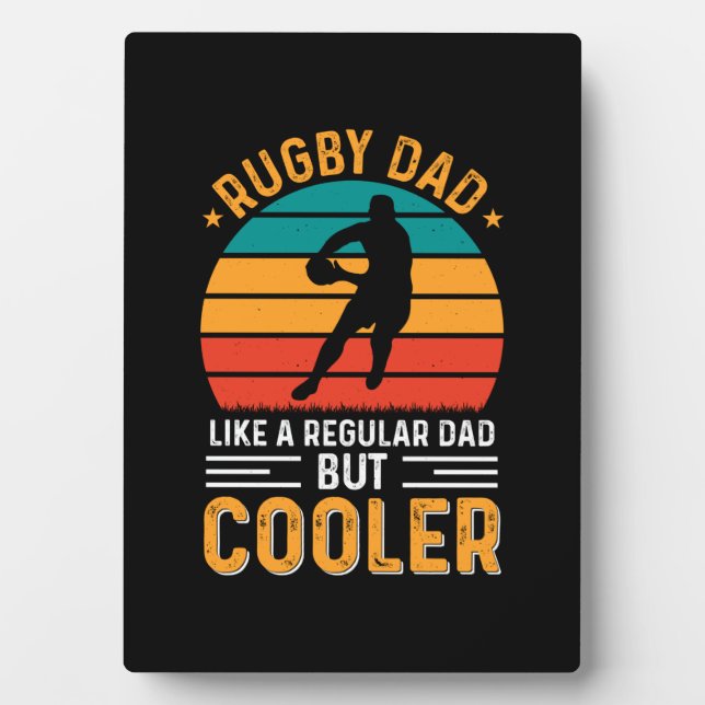 Placa Expositora Rugby Dad (Frente)