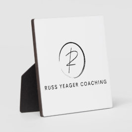 Placa Expositora Russ Yeager Coaching Signature Logo