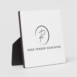 Placa Expositora Russ Yeager Coaching Signature Logo