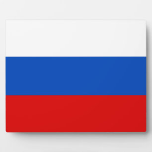 Placa Expositora Russian Flag