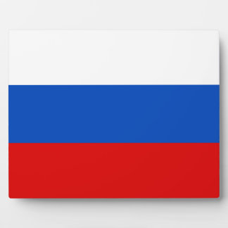 Placa Expositora Russian Flag