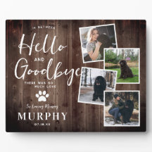 Rústica pintura imprime una foto en memoria de un 