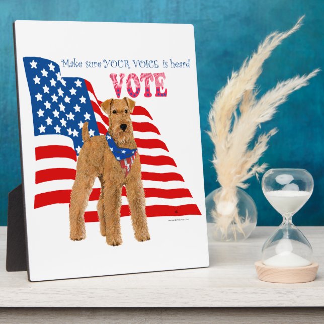 Placa Expositora Sacar la votación (Lado)