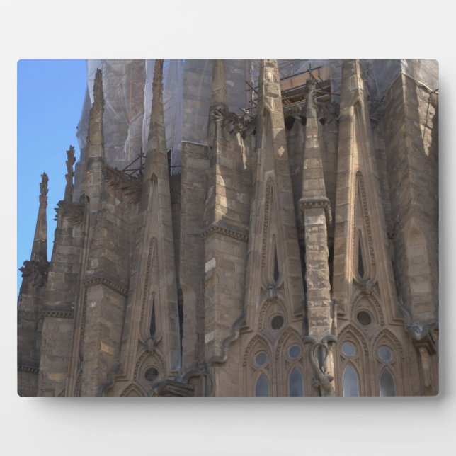 Placa Expositora Sagrada Familia, Barcelona (Frente)