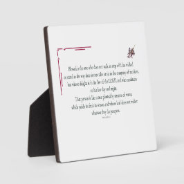 Placa Expositora Salmo 1:1-3, Bendito es el que,