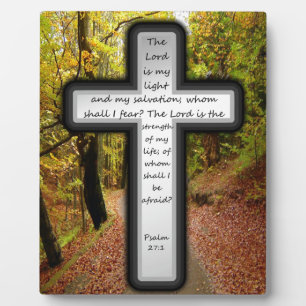 Placa Expositora Salmo 27:1