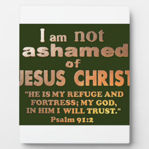 Placa Expositora Salmo 91:2