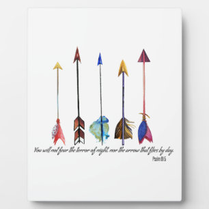 Placa Expositora Salmo 91 Arrow