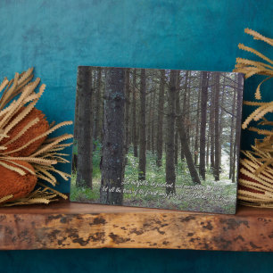 Placa Expositora Salmos 96:12 Inspiradores