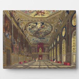 Placa Expositora Salón de San Jorge, Castillo de Windsor, de 'Royal