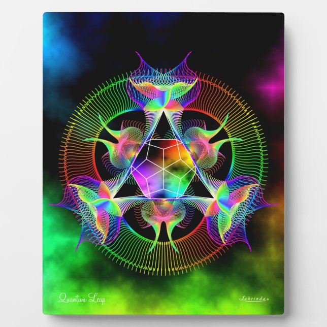 Placa Expositora Salto cuántico (Frente)