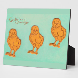 Placa Expositora Saludos de Pascua Chicas Verde