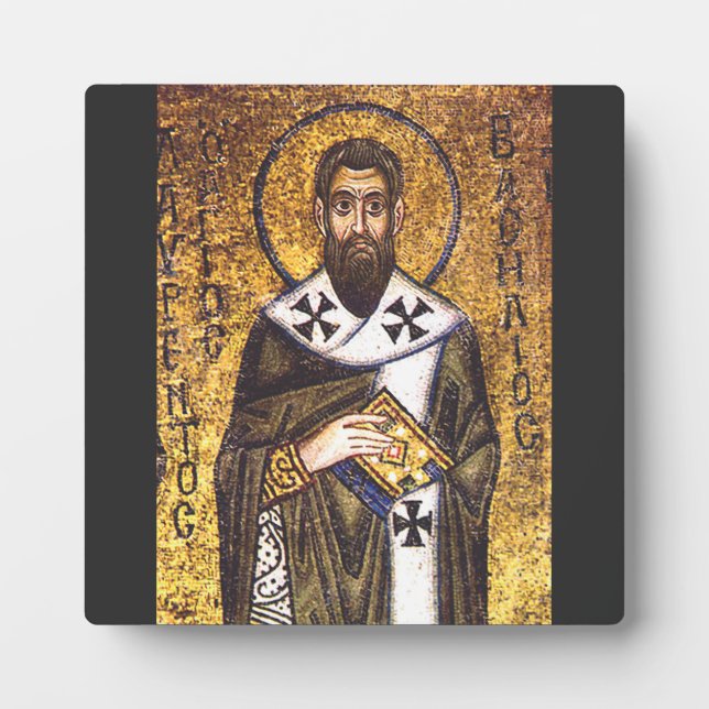 Placa Expositora San Basilio de Cesarea (Frente)