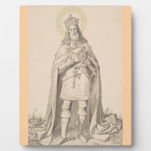 Placa Expositora San Enrique II del Sacro Imperio Romano Germánico