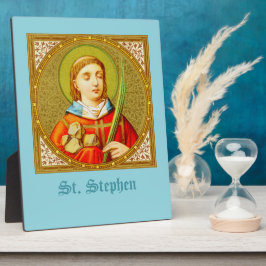 Placa Expositora San Esteban (SNV 26) (Imagen cuadrada) 8"x10"