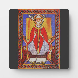 Placa Expositora San Gregorio I del Dialogo