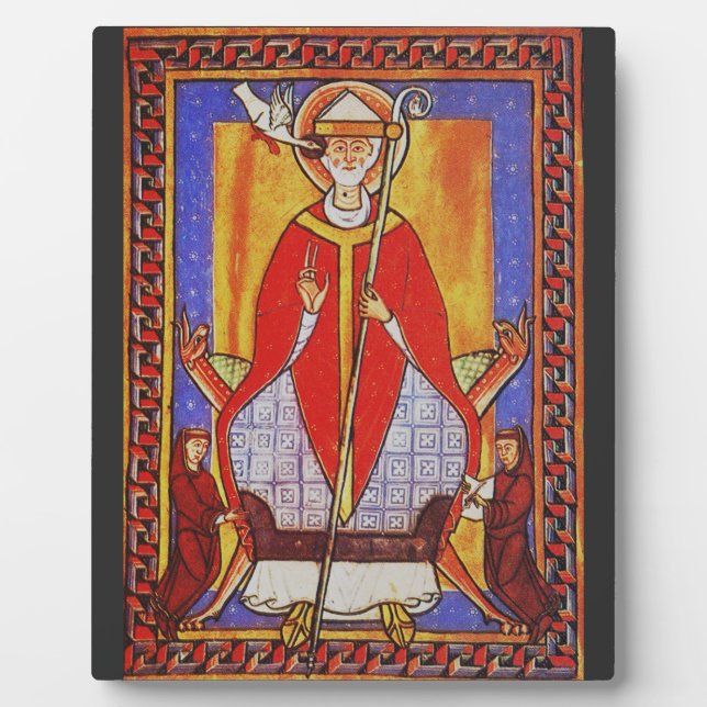 Placa Expositora San Gregorio I del Dialogo (Frente)