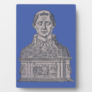 Placa Expositora San Jenaro, Obispo de Benevento - Arte fino