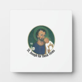 Placa Expositora San José para estos Times