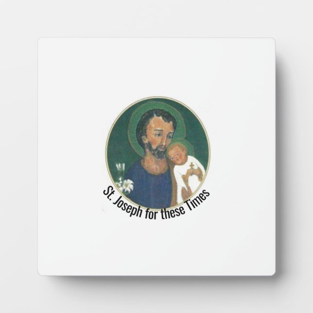 Placa Expositora San José para estos Times (Frente)