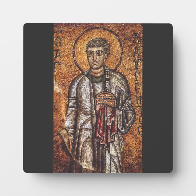 Placa Expositora San Lorenzo el mártir (Frente)