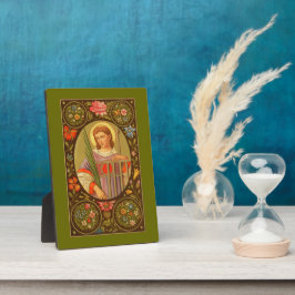 Placa Expositora San Lorenzo (PM 04) 5"x7" Plaque 1 con Easel