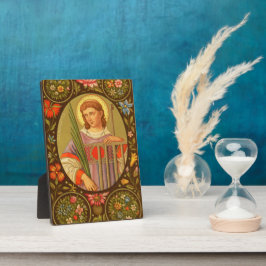 Placa Expositora San Lorenzo (PM 04) 5"x7" Plaque 2 con Easel