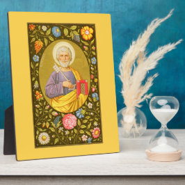 Placa Expositora San Pedro (PM 07) 8"x10" Plaque 1 con caballete