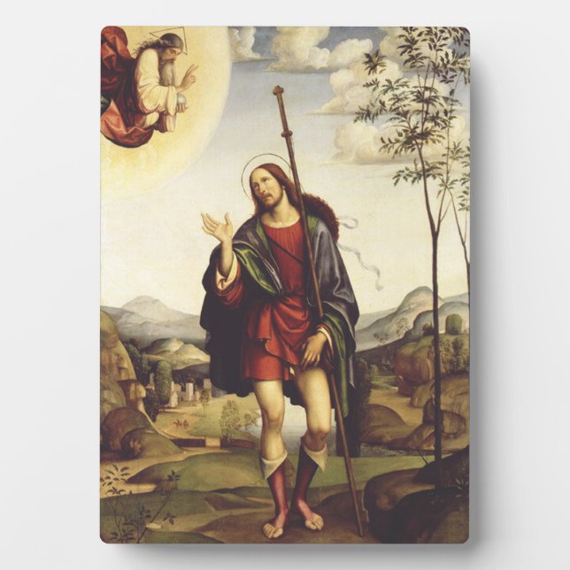 Placa Expositora San Roque por Francesco Francia  (Frente)