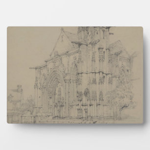 Placa Expositora San Sauveur, buceos, Normandía, c.1821