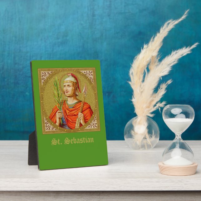 Placa Expositora San Sebastián (SNV 24) (Imagen cuadrada) 5"x7" (Lado)