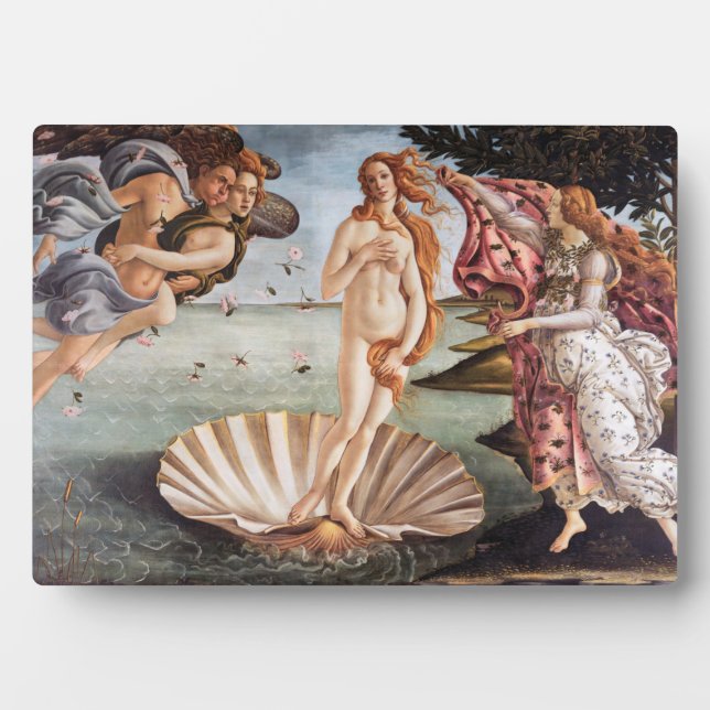 Placa Expositora Sandro Botticelli - Nacimiento de Venus (Frente)