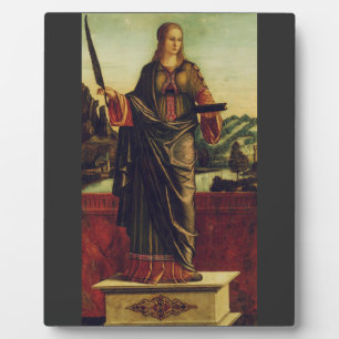 Placa Expositora Santa Anastasia de Roma Arte Premium