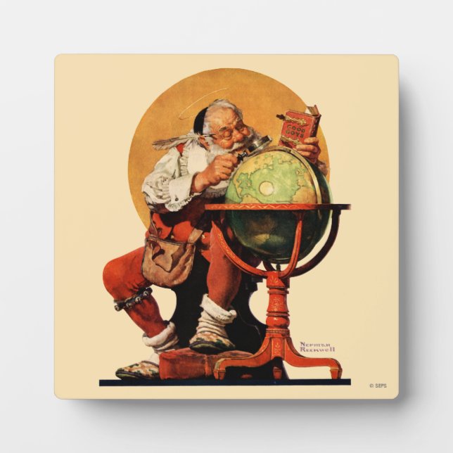 Placa Expositora Santa at the Globe (Frente)