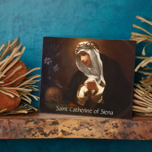 Placa Expositora Santa Catalina de Siena (Franceschini) Horizontal