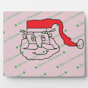 Placa Expositora Santa Claus