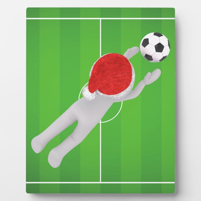 Placa Expositora santa de fútbol (Frente)