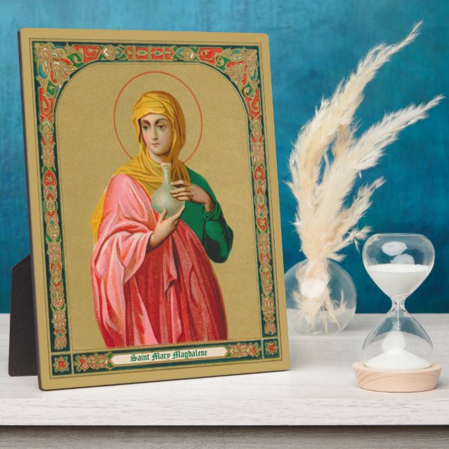 Placa Expositora Santa María Magdalena como Myrrhbearer (ORX 01) (Lado)