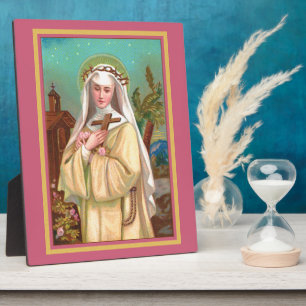 Placa Expositora Santa Rosa de Lima de Noche (M 024)