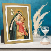 Santa Rosa de Lima y el Niño Cristo (M 023)