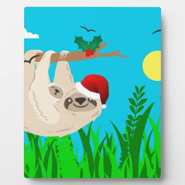 Placa Expositora santa sloth (Frente)